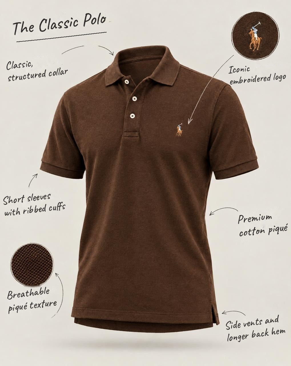Polo RF Soft Cotton Polo Shirt – Regular, Big & Tall