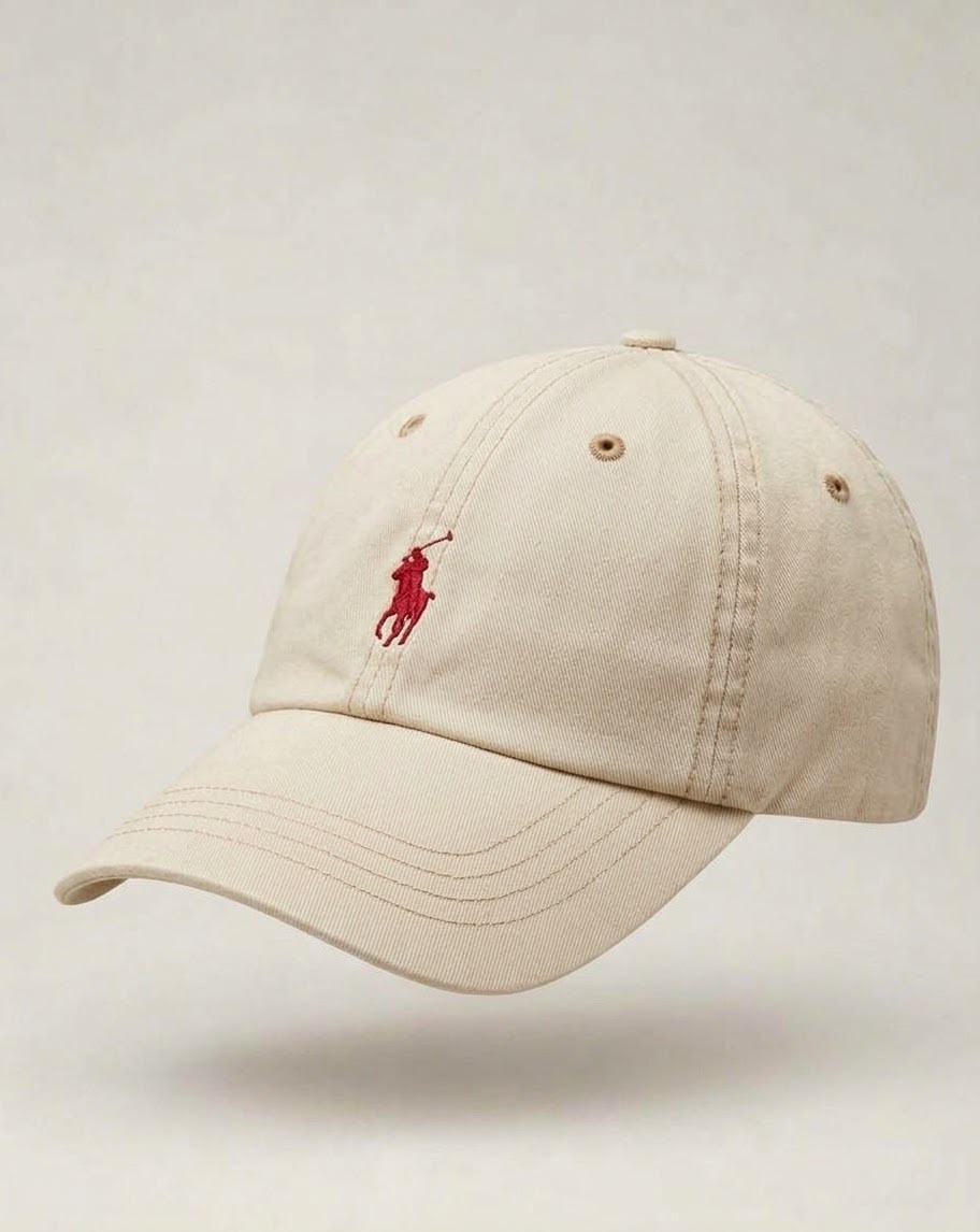 Polo Ralph Lauren Chino Ball Cap – Parchment Cream