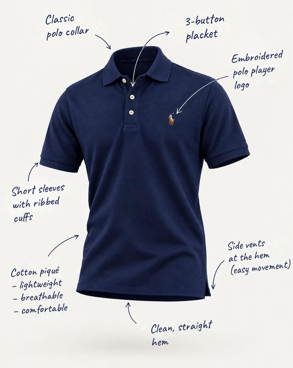 Polo RF Soft Cotton Polo Shirt – Regular, Big & Tall